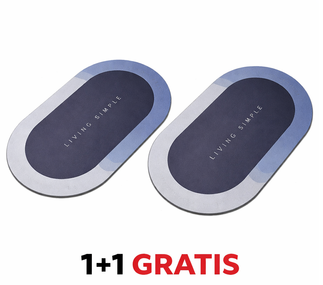 PROMO: 1+1 GRATUIT, Covoras de Baie, SUPER Absorbant si Antiderapant , 43x58cm