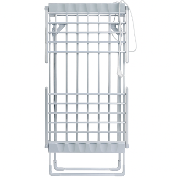 Uscator de rufe electric, suprafata 12m, inaltime ajustabila, aluminiu inoxidabil, pliabil, 230W